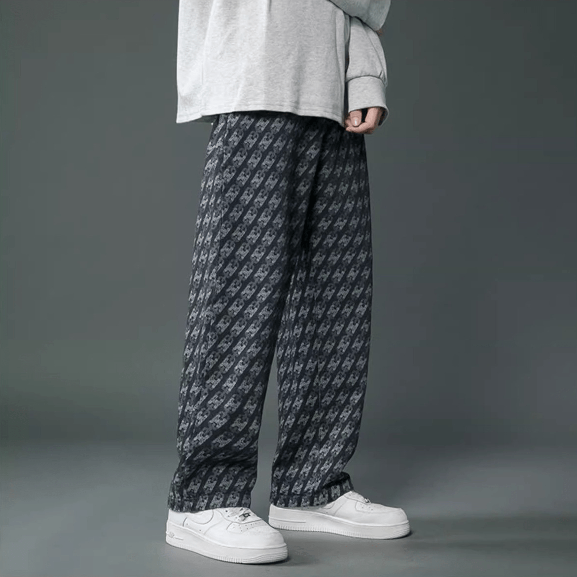 Chainlink Wide Denim