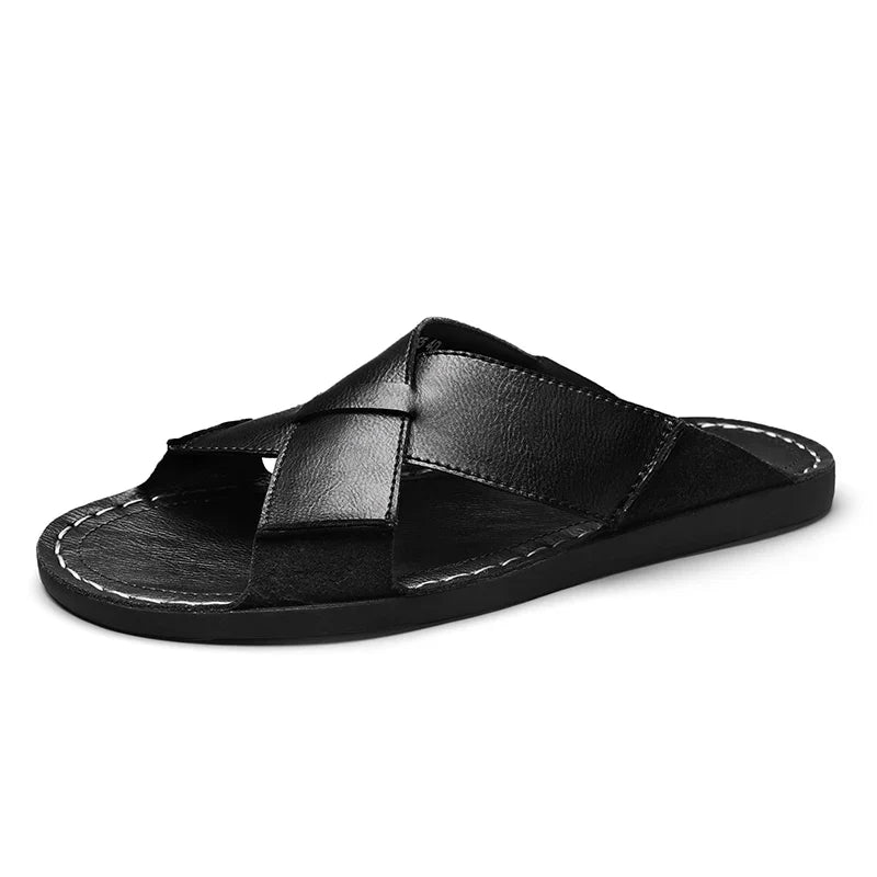 Atlas DC Genuine Leather Sandals: Ultimate Comfort, Style, and Durability for Men