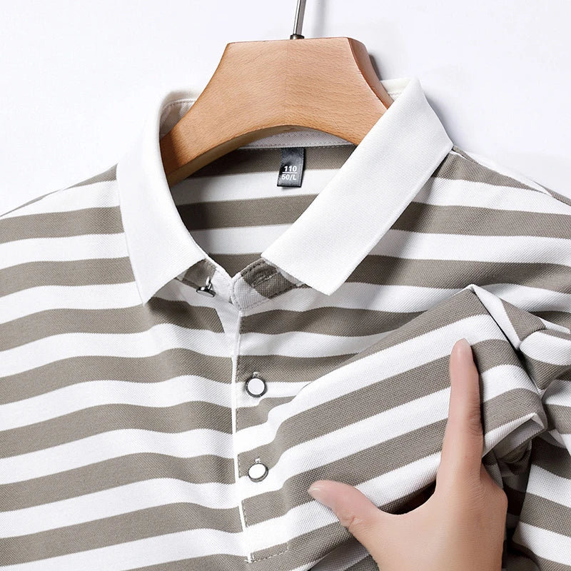 Lido Stripe Polo