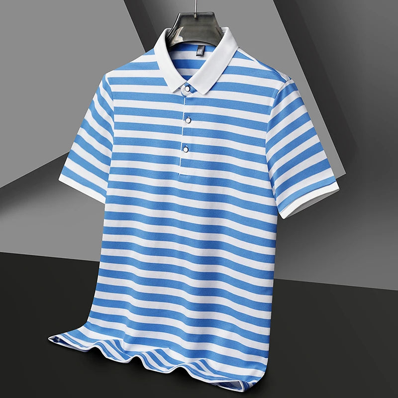 Lido Stripe Polo
