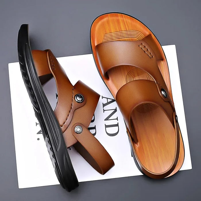 Solberg Leather Sandals