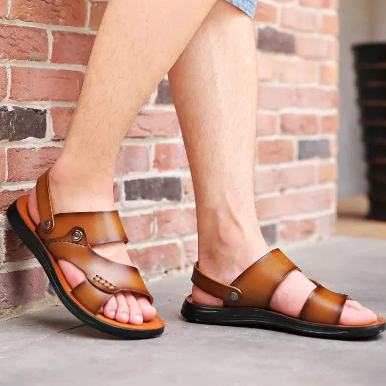 Solberg Leather Sandals
