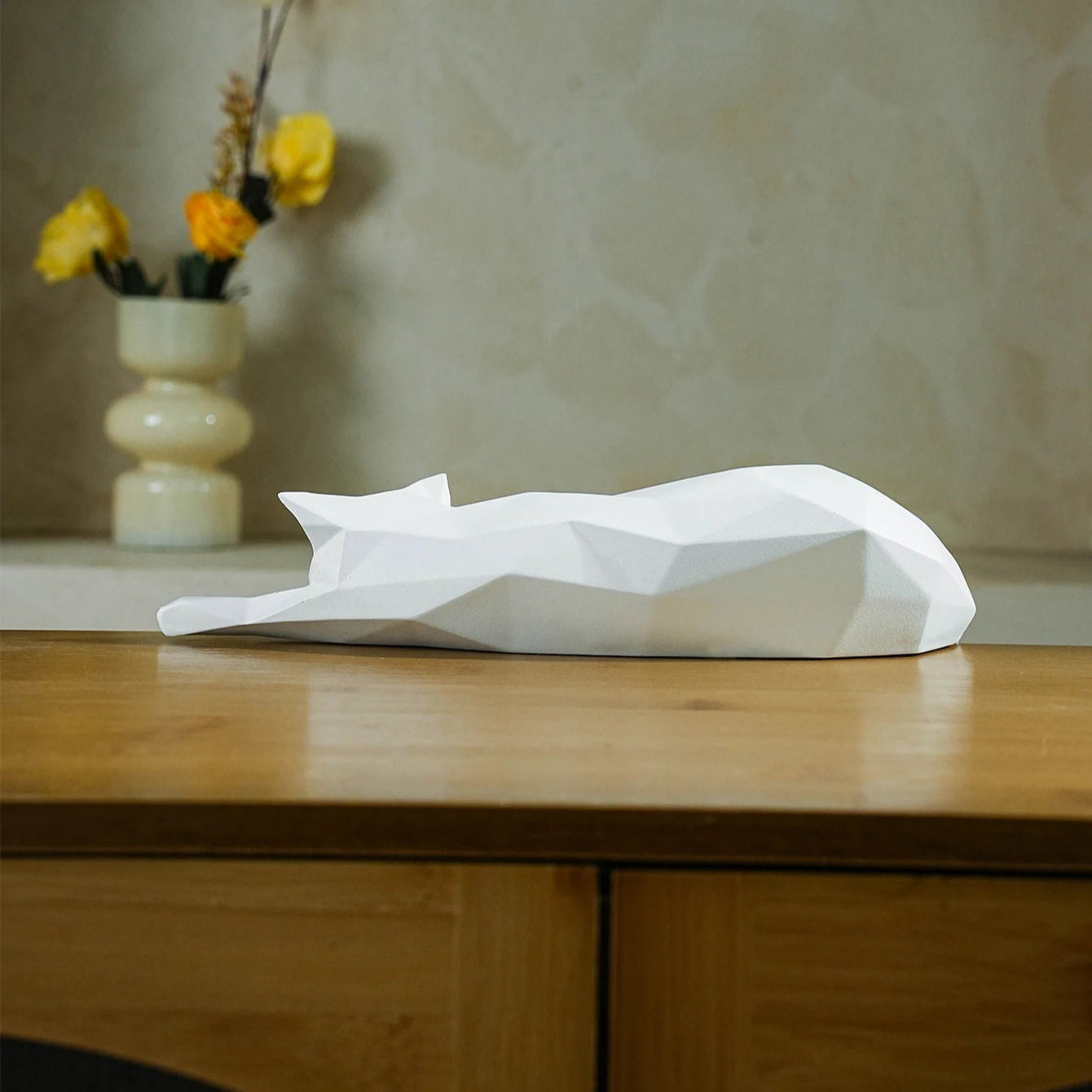 The Low Poly Lounge Cat