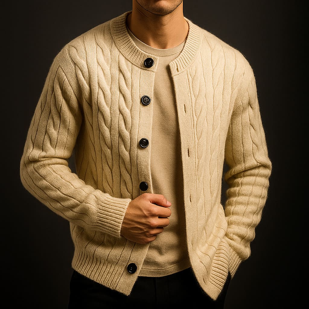 Kensington Cable Knit Cardigan