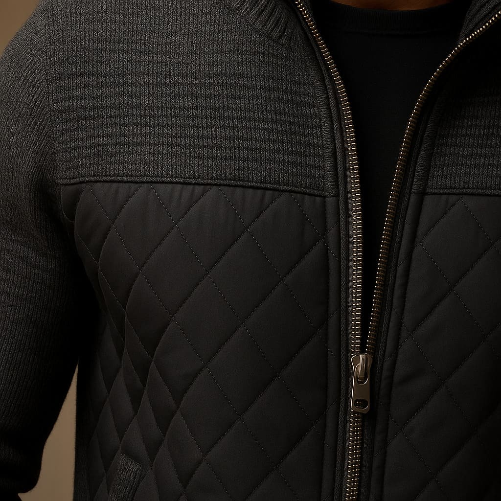 Mason Quilted Knit Jacket