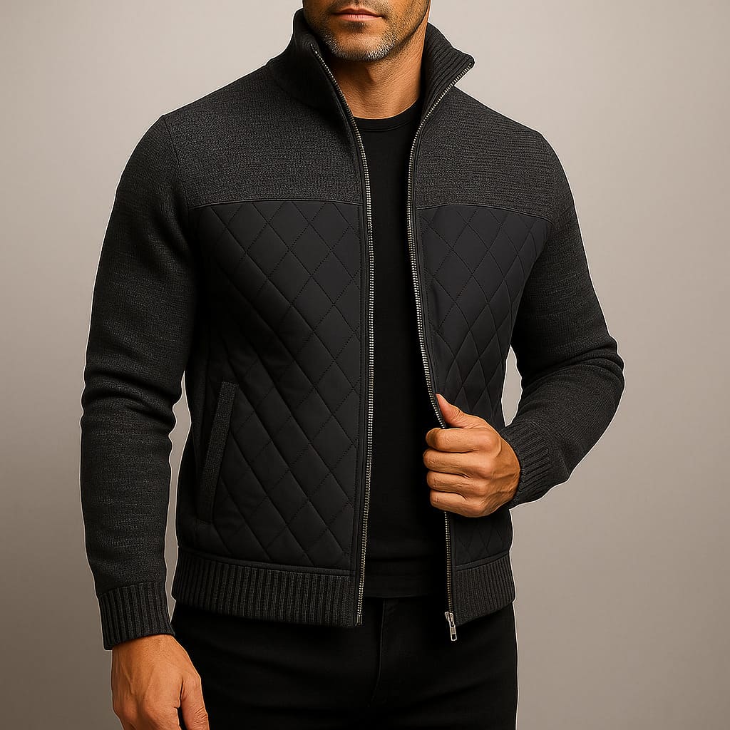 Mason Quilted Knit Jacket