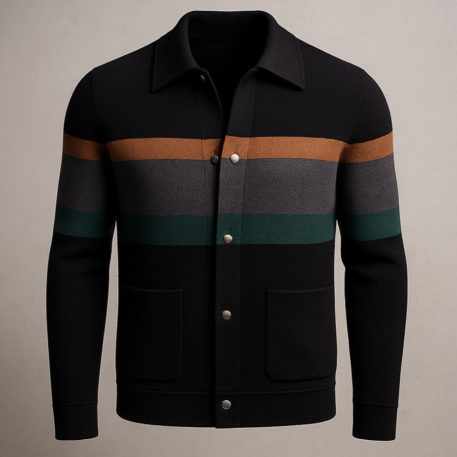 Harrison Stripe Cardigan