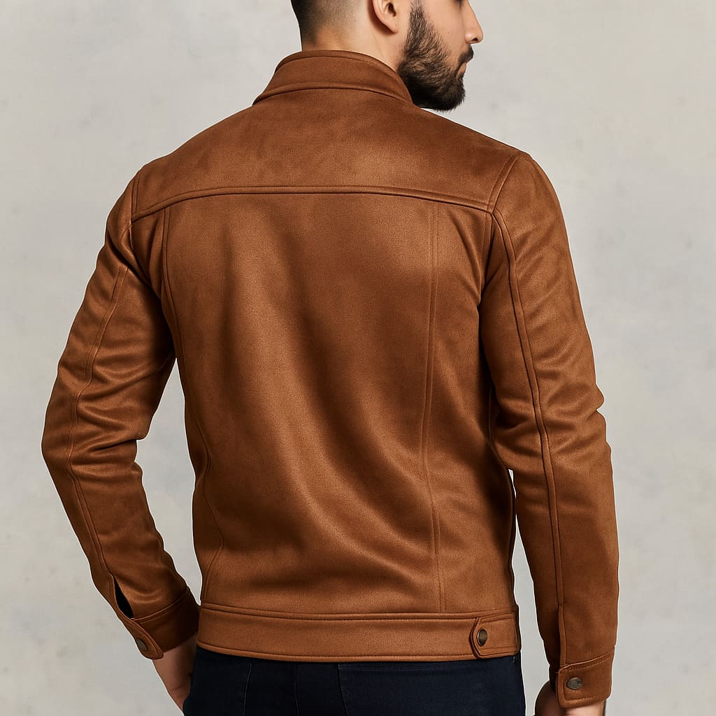 Langley Suede Zip Jacket