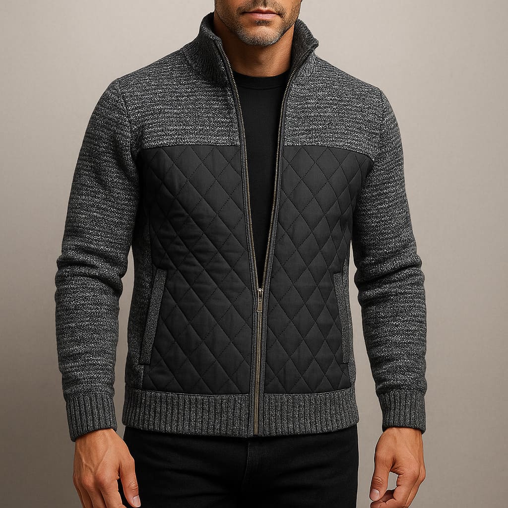 Mason Quilted Knit Jacket
