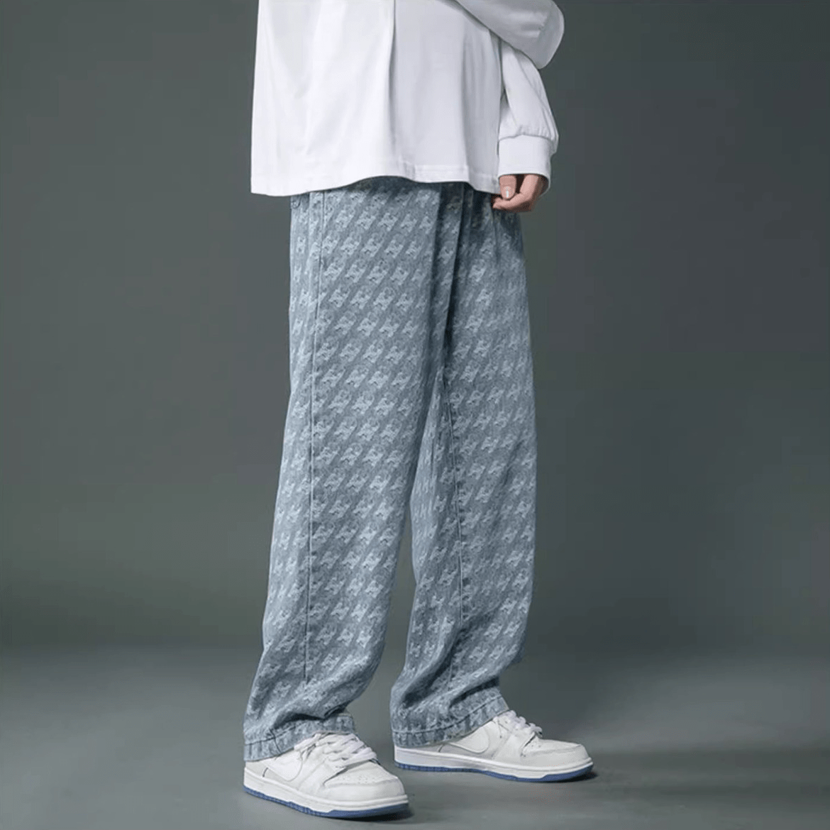 Chainlink Wide Denim