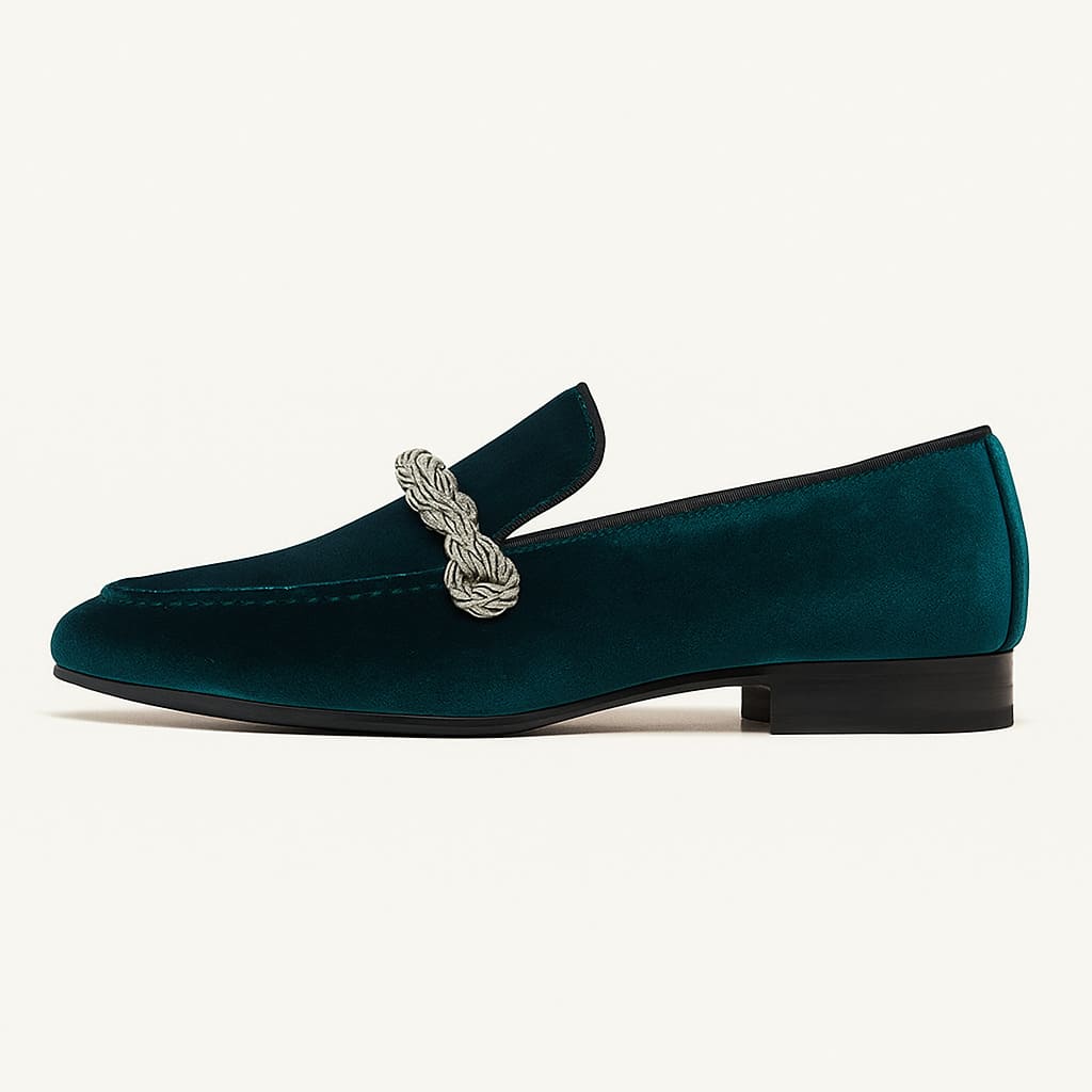 Arkel Velvet Loafers