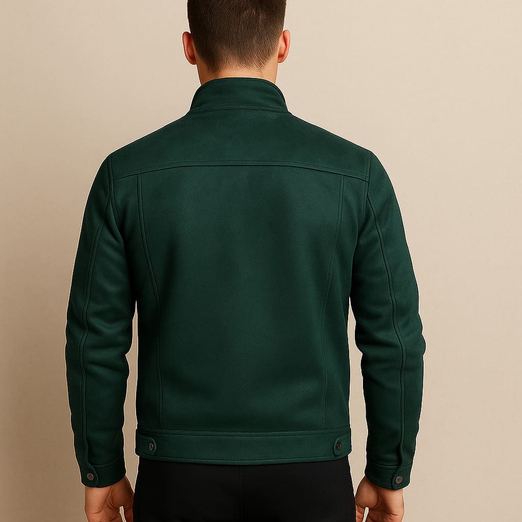 Langley Suede Zip Jacket