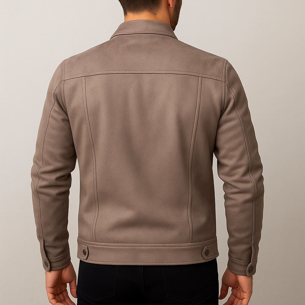 Langley Suede Zip Jacket