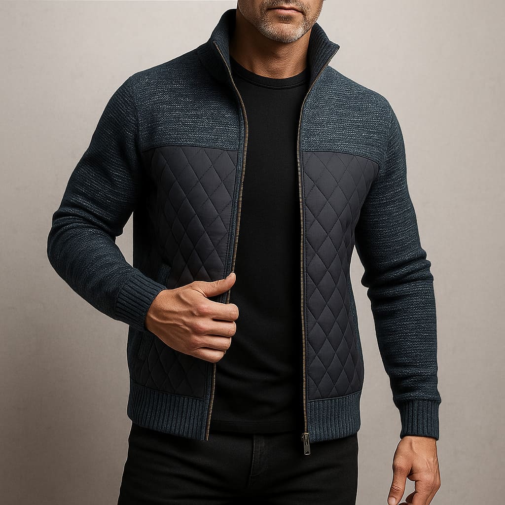 Mason Quilted Knit Jacket