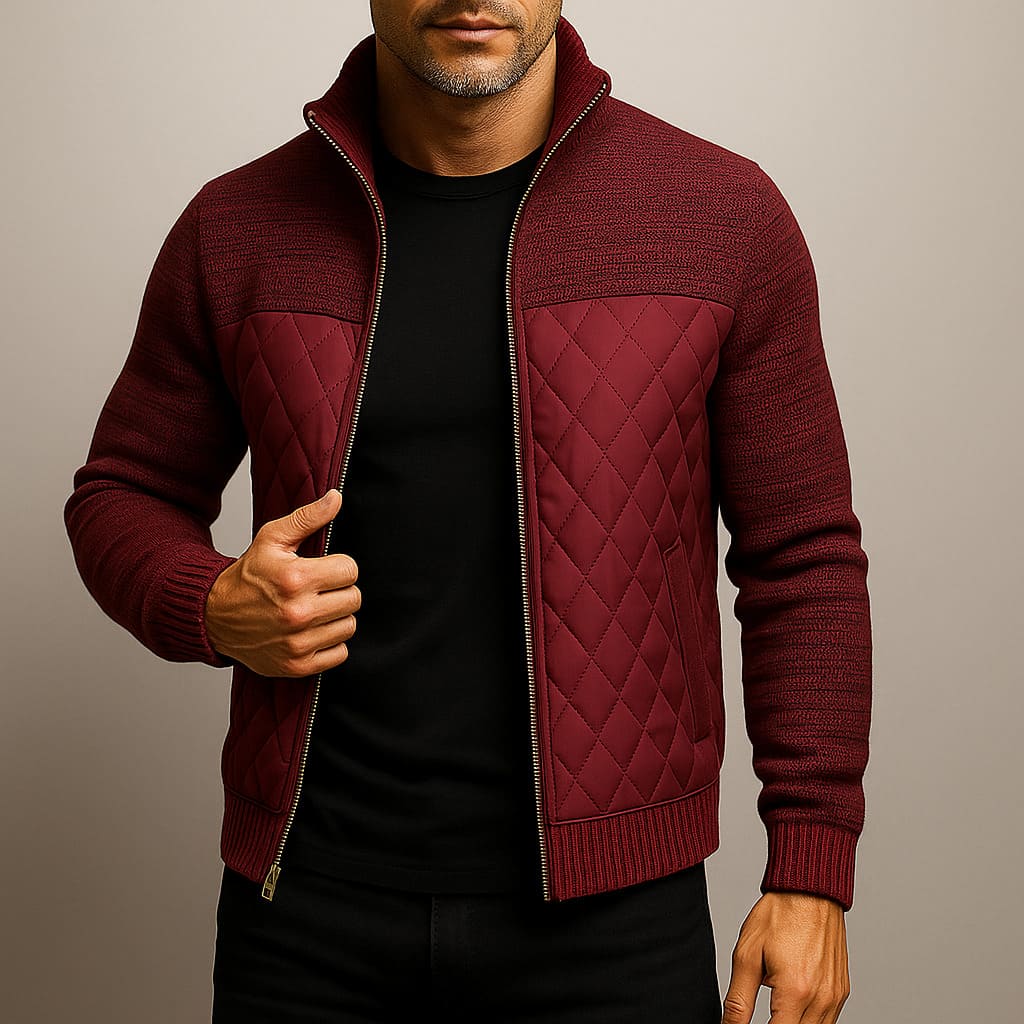Mason Quilted Knit Jacket