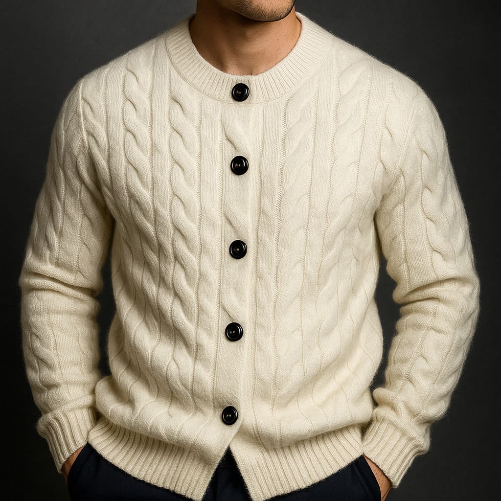 Kensington Cable Knit Cardigan