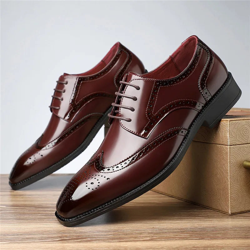 Ashbourne Leather Oxford Shoes