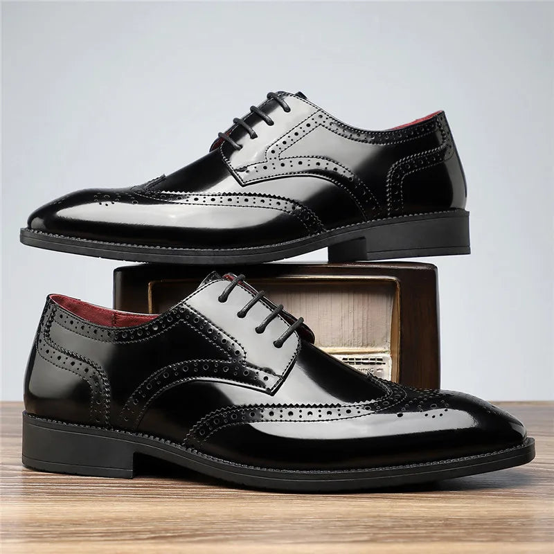 Ashbourne Leather Oxford Shoes