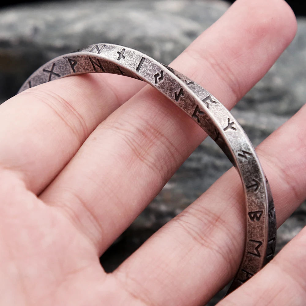Runic Möbius Cuff