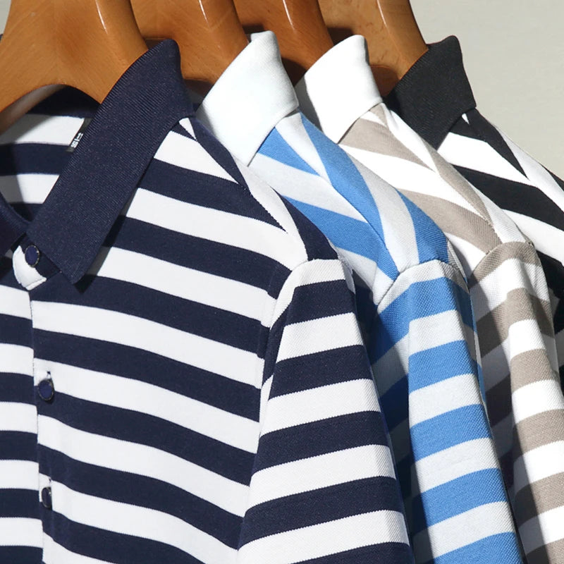 Lido Stripe Polo