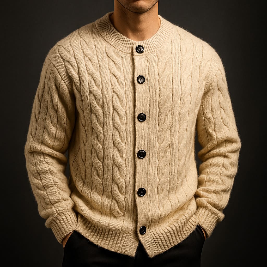 Kensington Cable Knit Cardigan