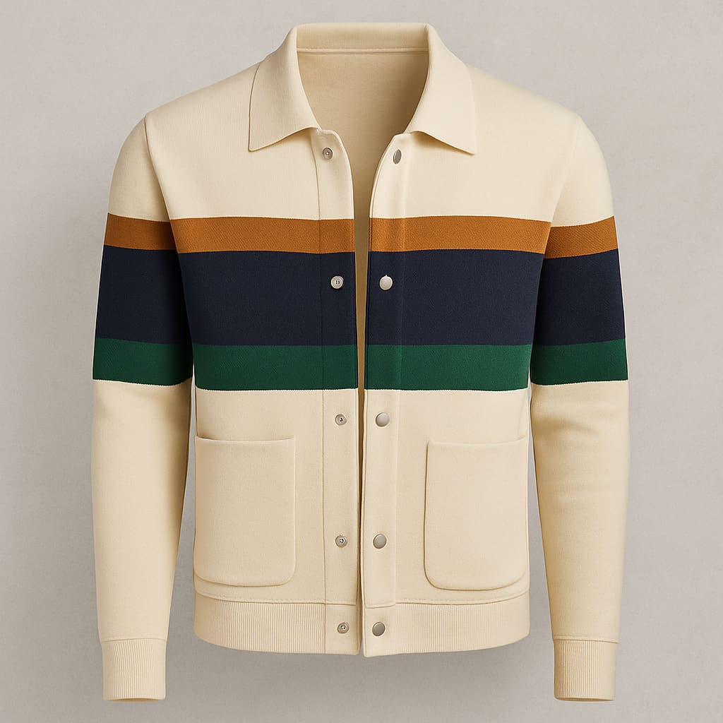 Harrison Stripe Cardigan