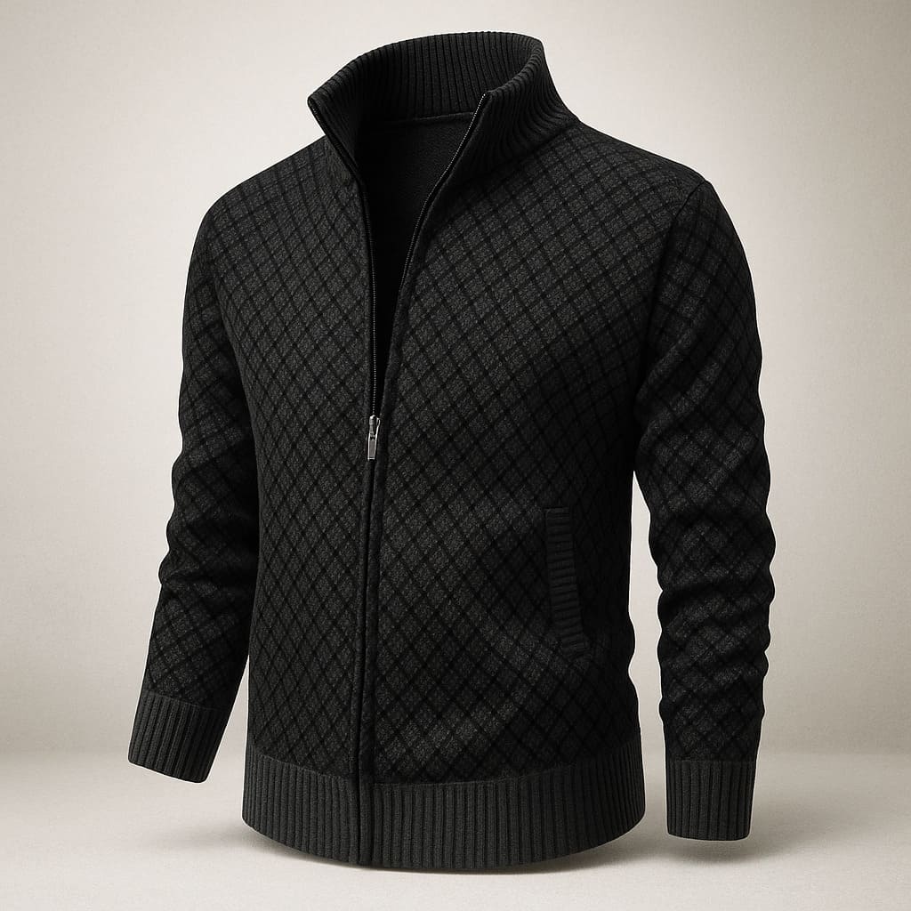 Harrow Knit Zip Sweater