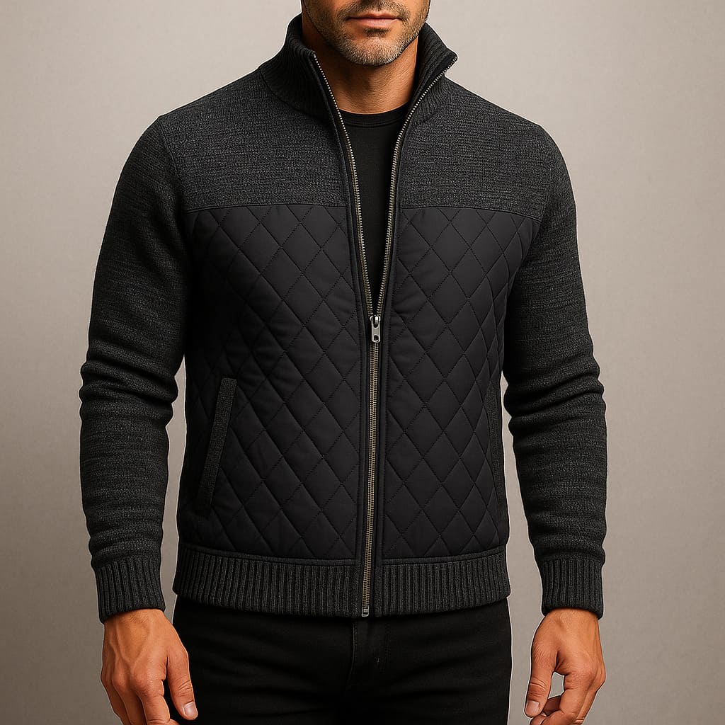 Mason Quilted Knit Jacket