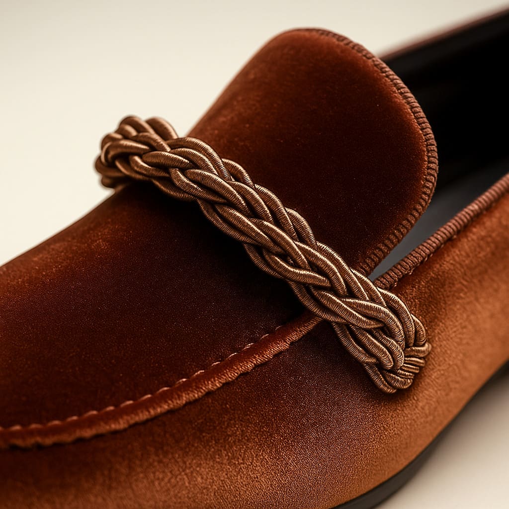 Arkel Velvet Loafers