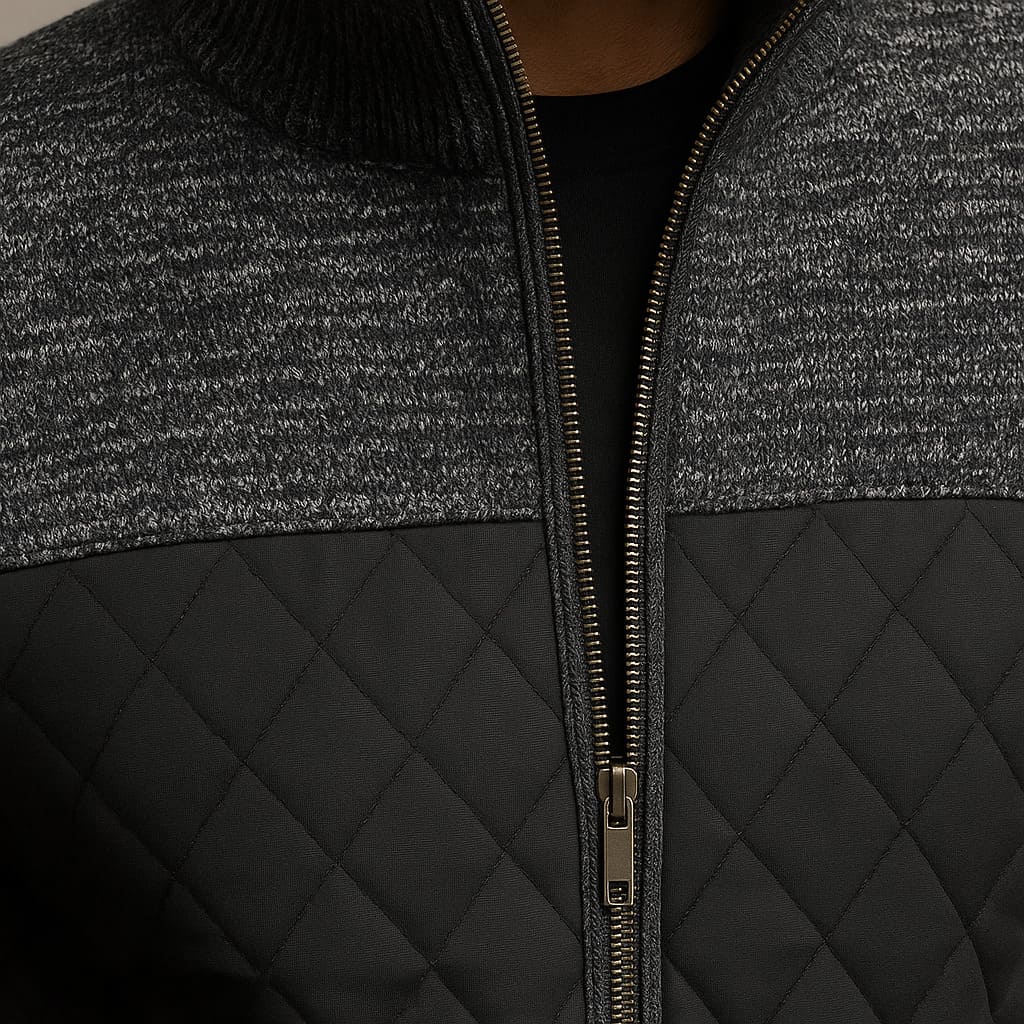 Mason Quilted Knit Jacket