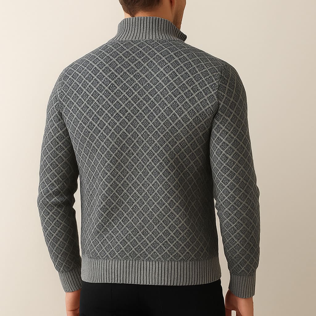 Harrow Knit Zip Sweater