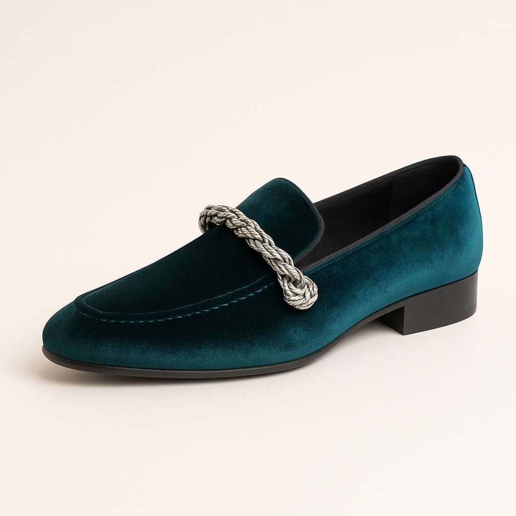 Arkel Velvet Loafers