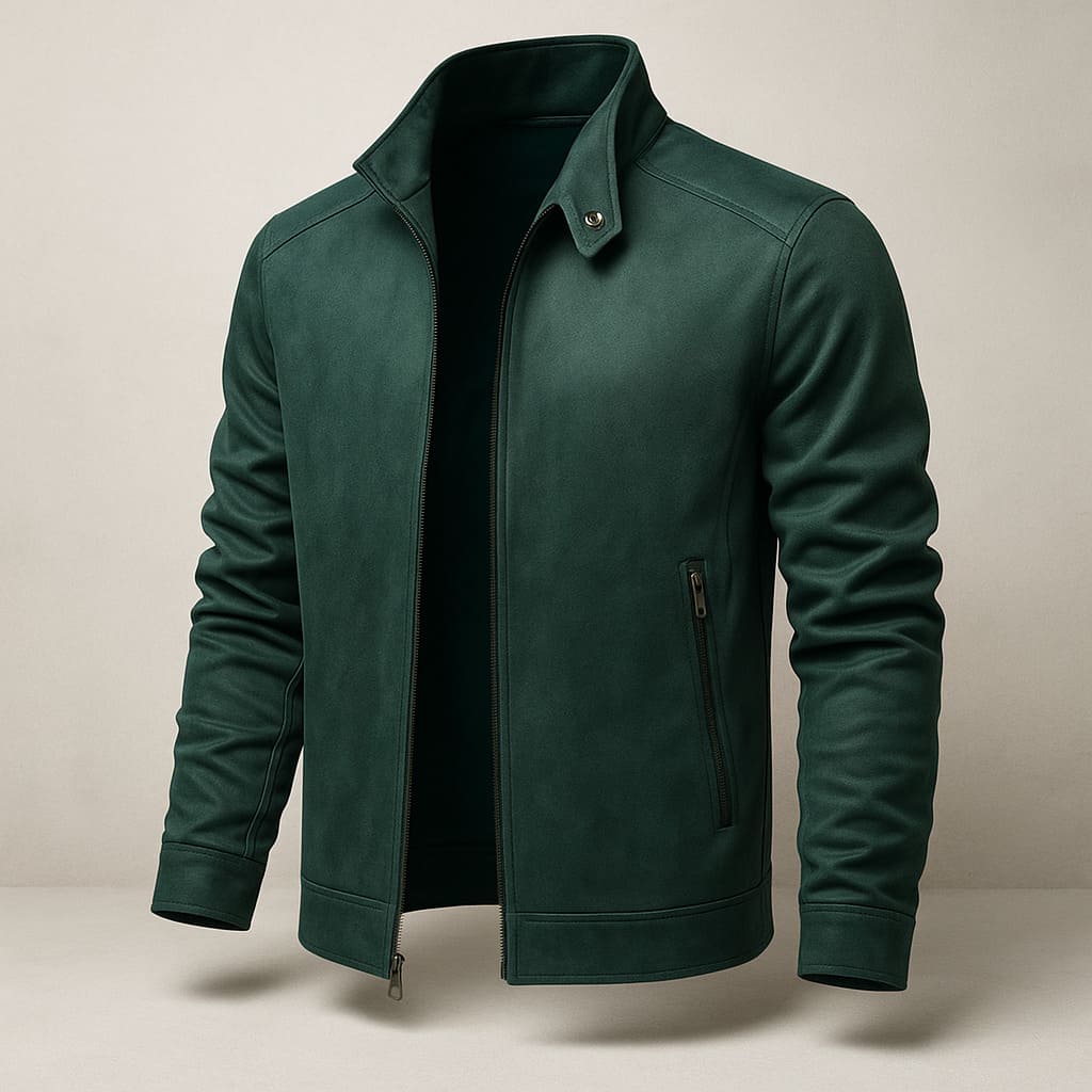Langley Suede Zip Jacket