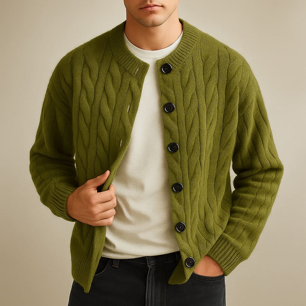 Kensington Cable Knit Cardigan